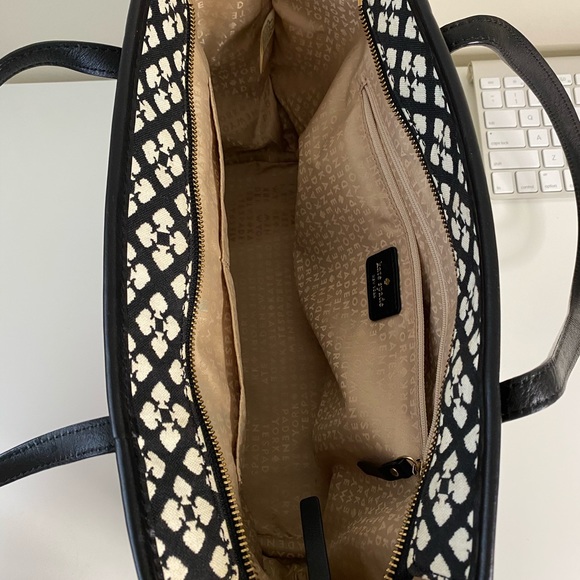 KATE SPADE ♠️ Classic Harmony Tote, Black Trim - Picture 8 of 8